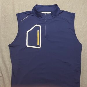 Peter Millar Crown Sport Performance Vest – Blue